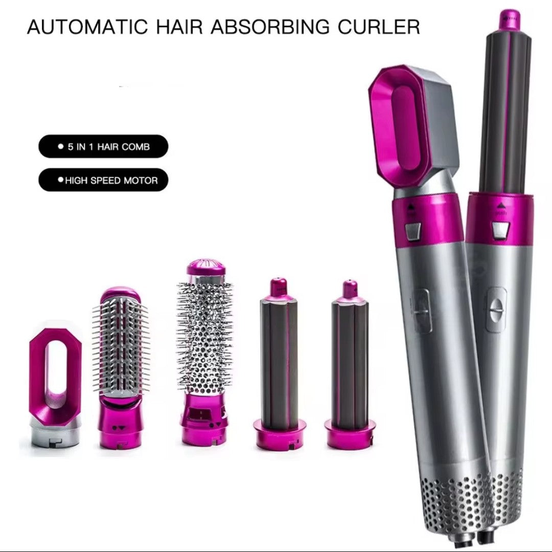 5 in 1 curling iron hair straightener